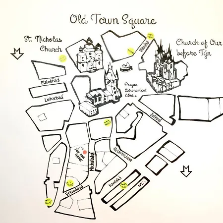 Old Town Square Michalska Appartement *